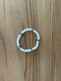 Bracelet Surf en Coquillage & Hématite